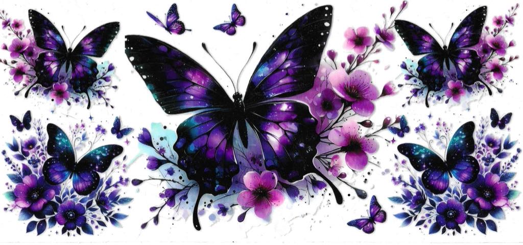 Purple Butterflies