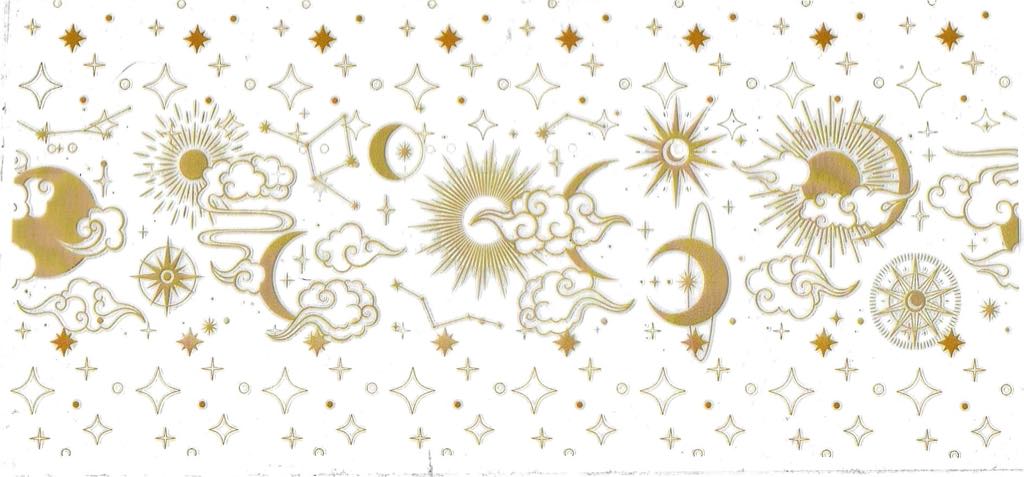 Gold Sun & Moon