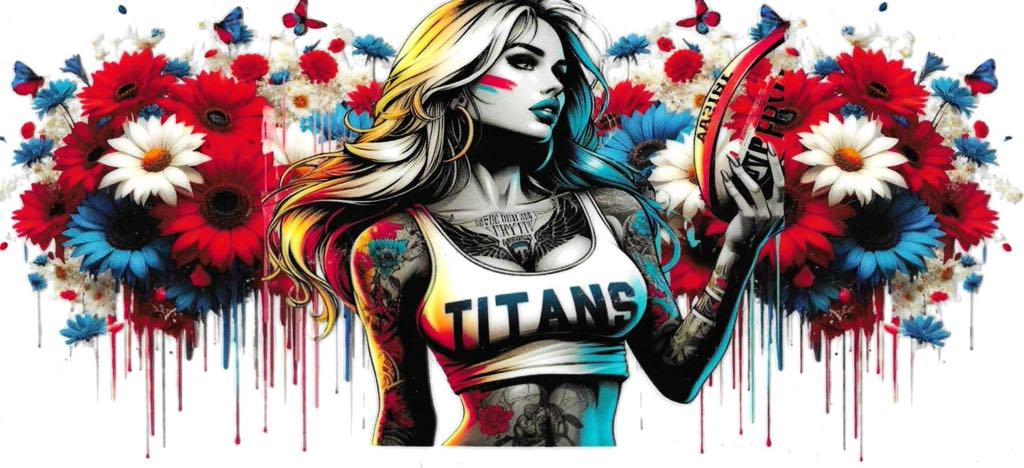 Titans Tattoo Girl
