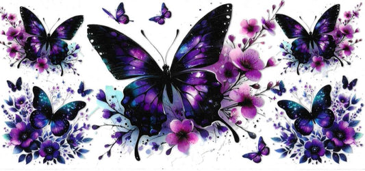 Purple Butterflies
