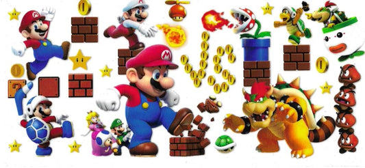 Mario vs Bowser