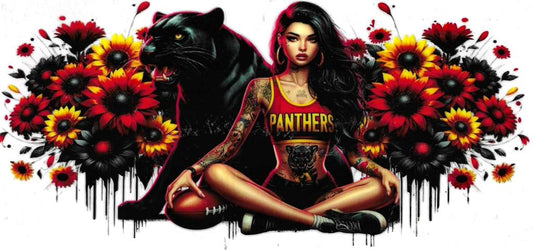 Panthers Tattoo Girl