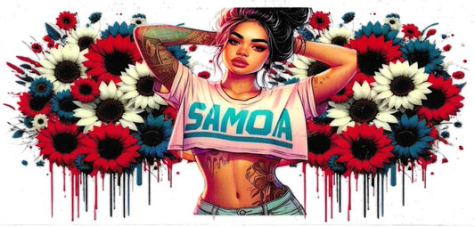 Samoa Tattoo Girl