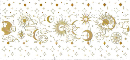 Gold Sun & Moon