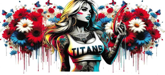 Titans Tattoo Girl