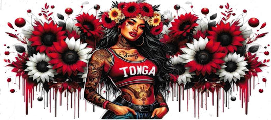 Tonga Tattoo Girl