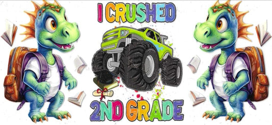 Dino I Crushed 2nd Grade